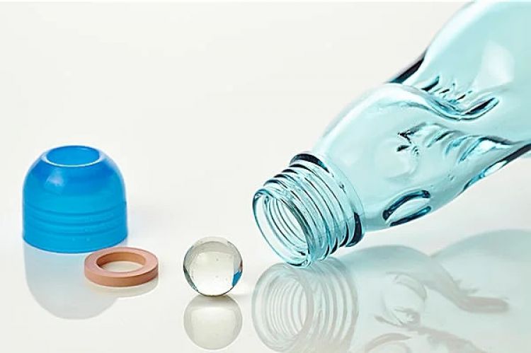 viên bi trong chai ramune